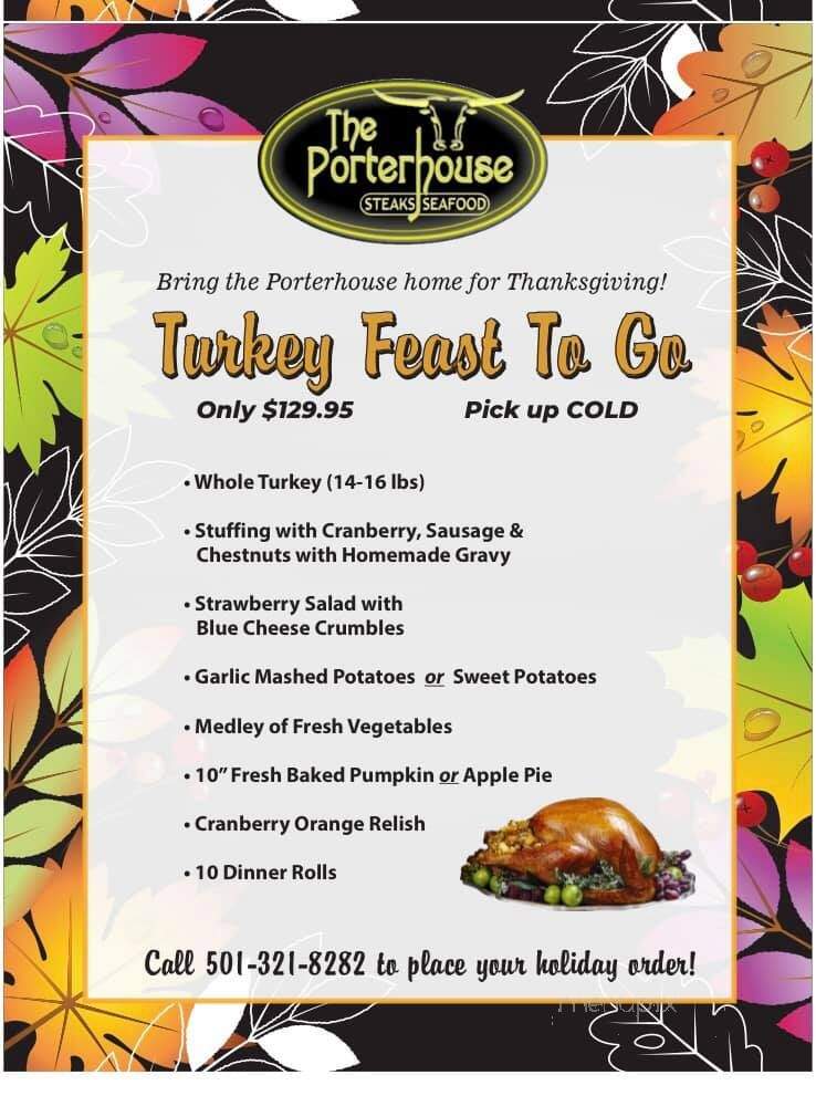 Porter House - Hot Springs, AR menu_pic