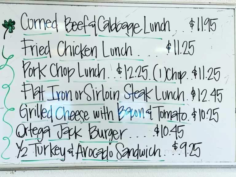 Mile High Cafe - Hesperia, CA menu_pic