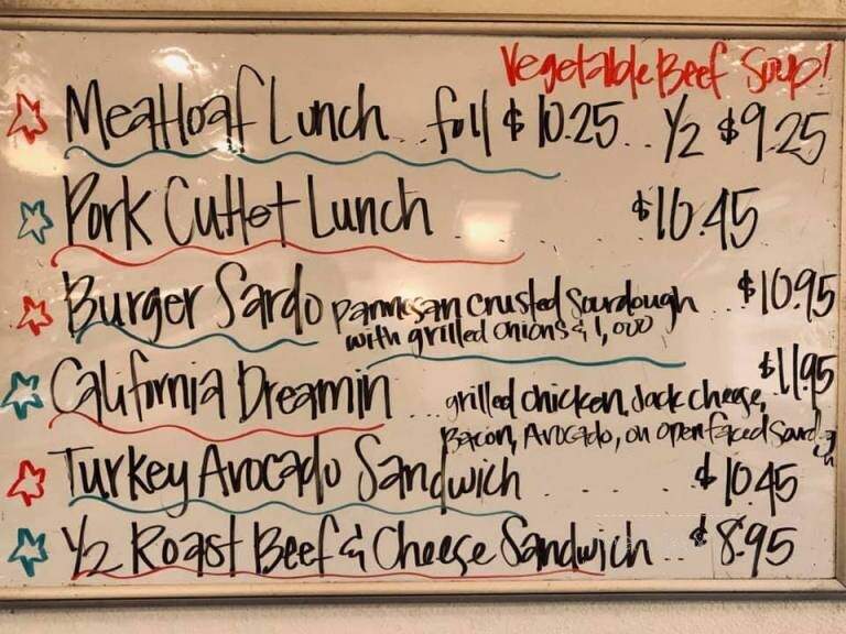 Mile High Cafe - Hesperia, CA menu_pic