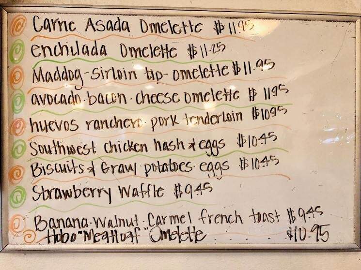 Mile High Cafe - Hesperia, CA menu_pic