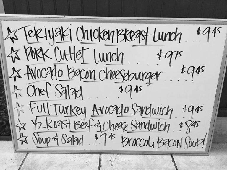 Mile High Cafe - Hesperia, CA menu_pic