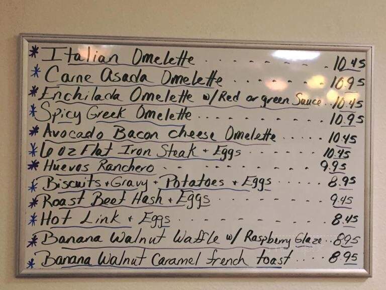 Mile High Cafe - Hesperia, CA menu_pic