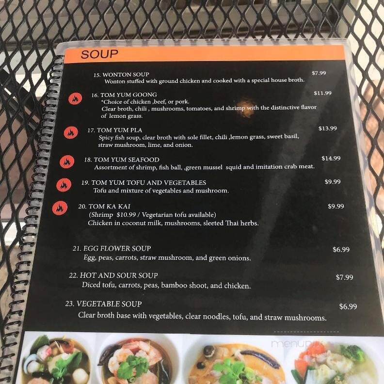 Thai Place - San Bernardino, CA menu_pic