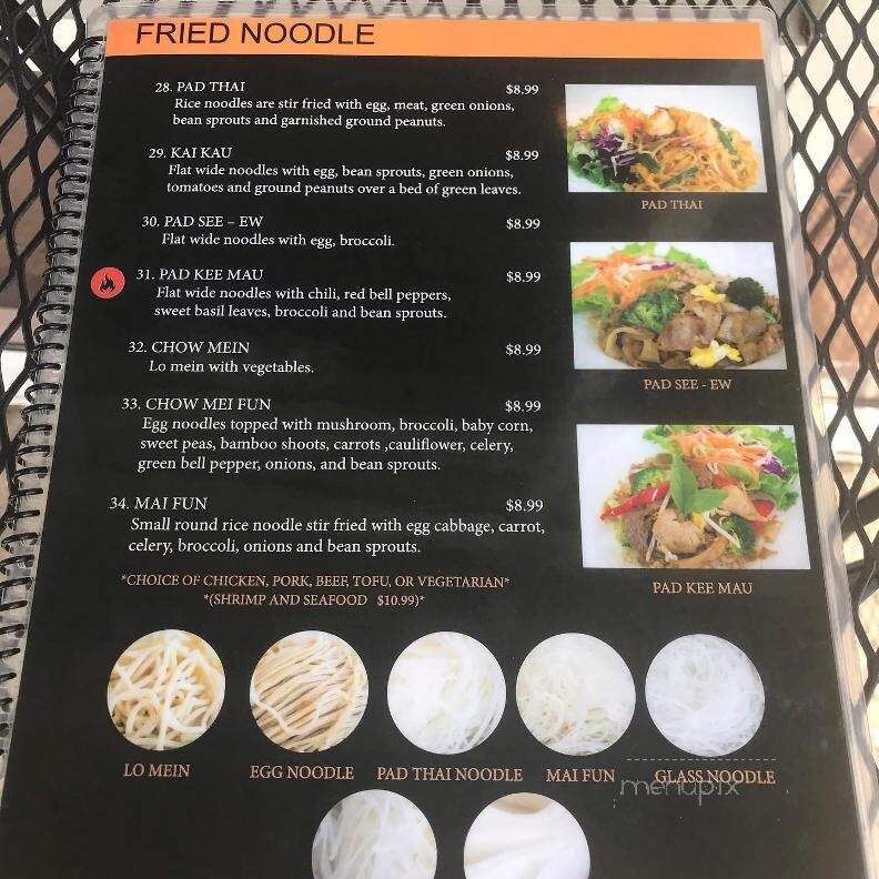 Thai Place - San Bernardino, CA menu_pic