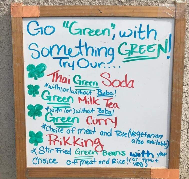 Thai Place - San Bernardino, CA menu_pic