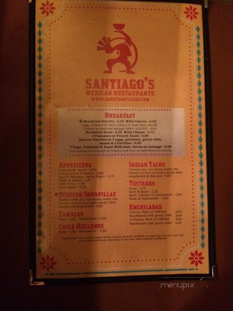 Santiago's Viii Mexican Restaurant - Johnstown, CO