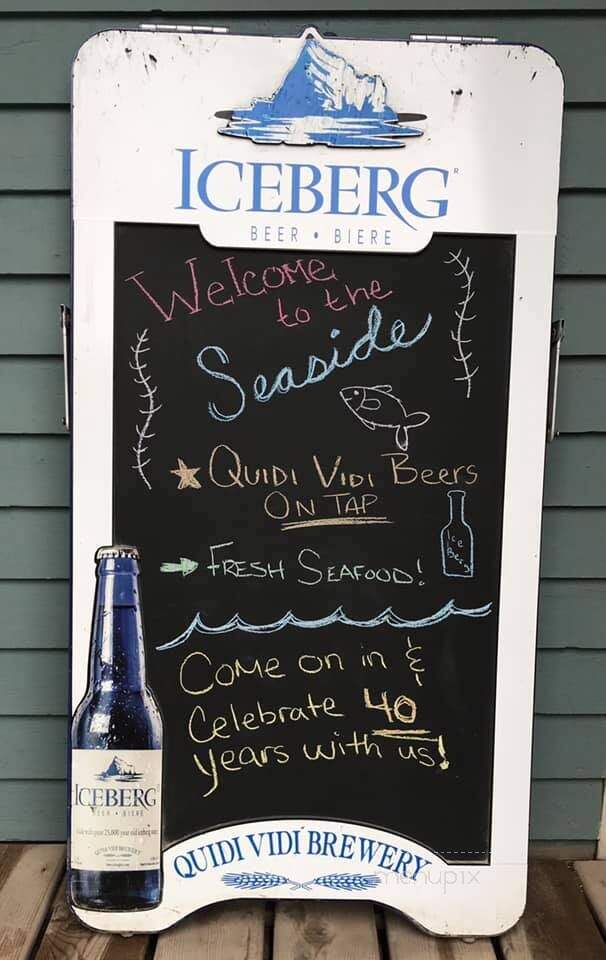Seaside Restaurant - Newfoundland and Labrador, NL menu_pic
