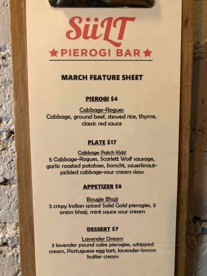 Sult Pierogi Bar - Victoria, BC
