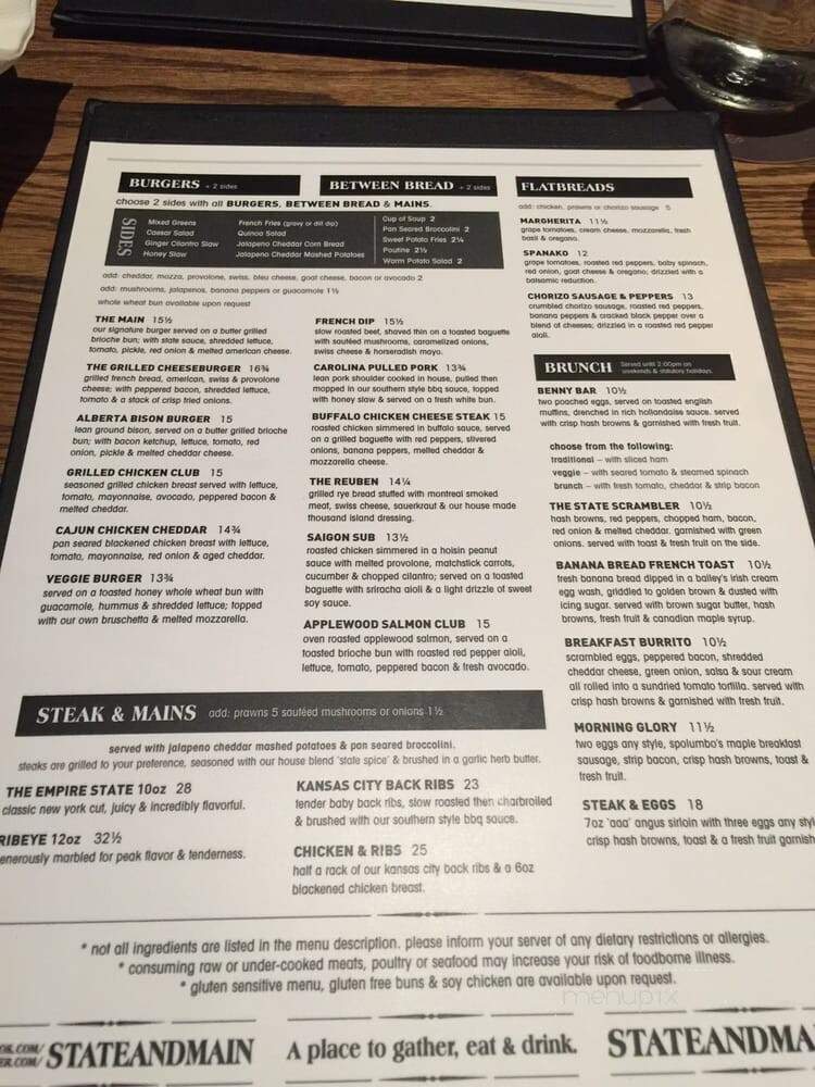State & Main Kitchen and Bar - Whitby, ON