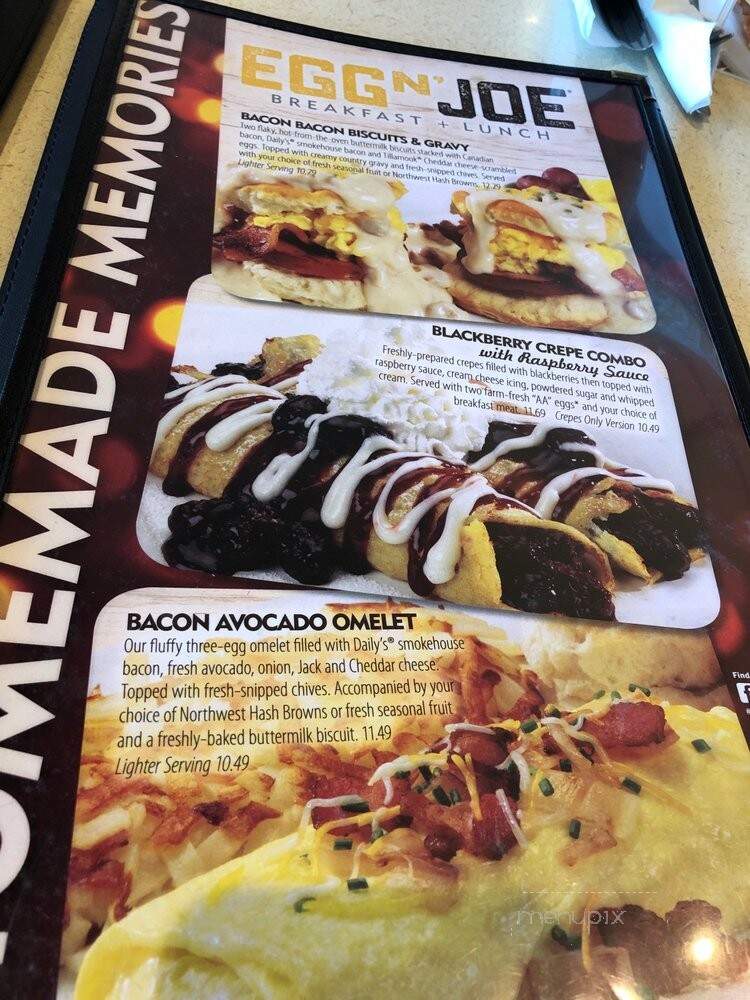 Egg N' Joe - Scottsdale, AZ menu_pic