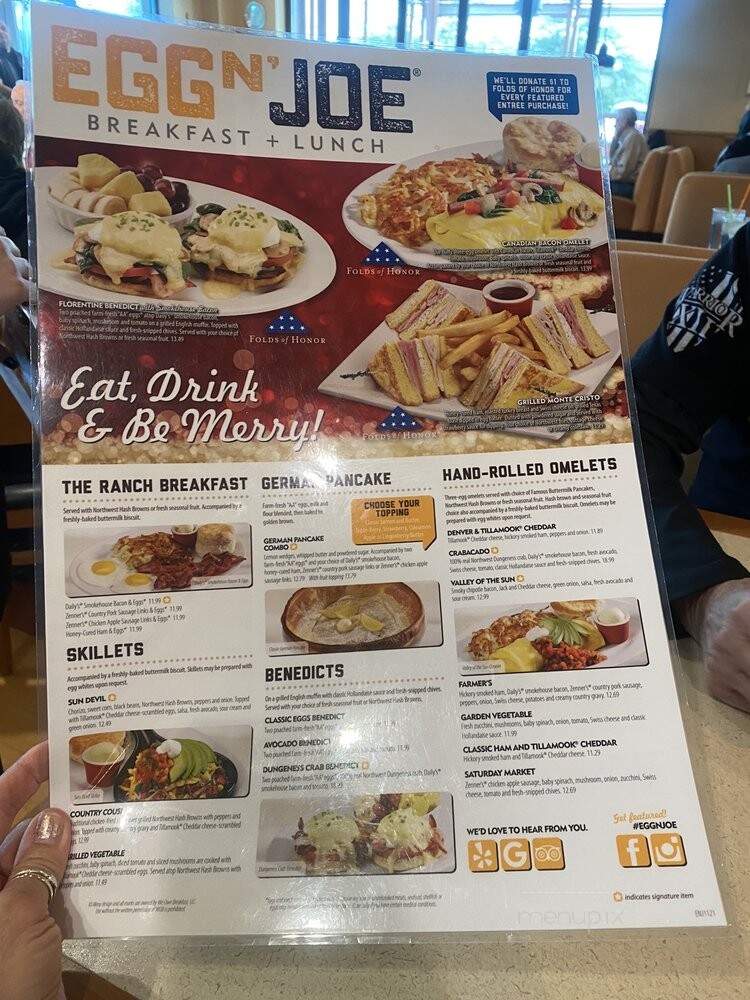 Egg N' Joe - Scottsdale, AZ menu_pic