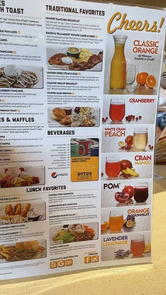 Egg N' Joe - Scottsdale, AZ menu_pic