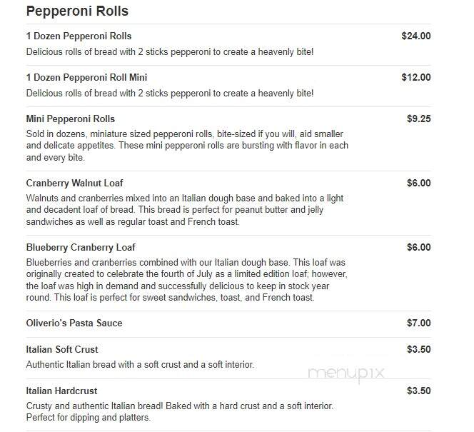D'annunzios Bread - Longs, SC menu_pic
