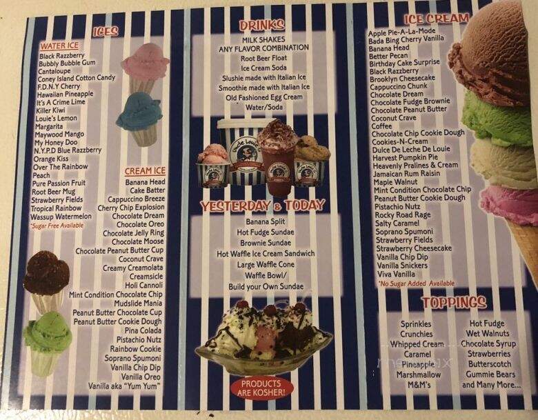 Uncle Louie G - Park Ridge, NJ menu_pic