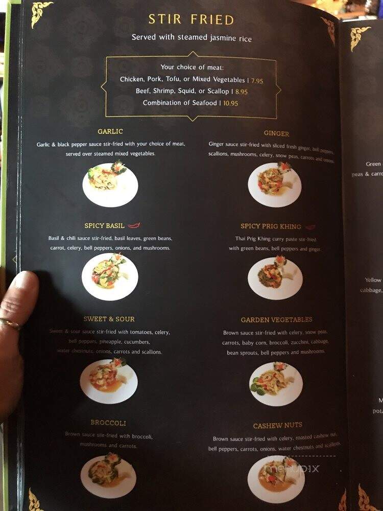 The Star Thai and Sushi - Venice, FL menu_pic