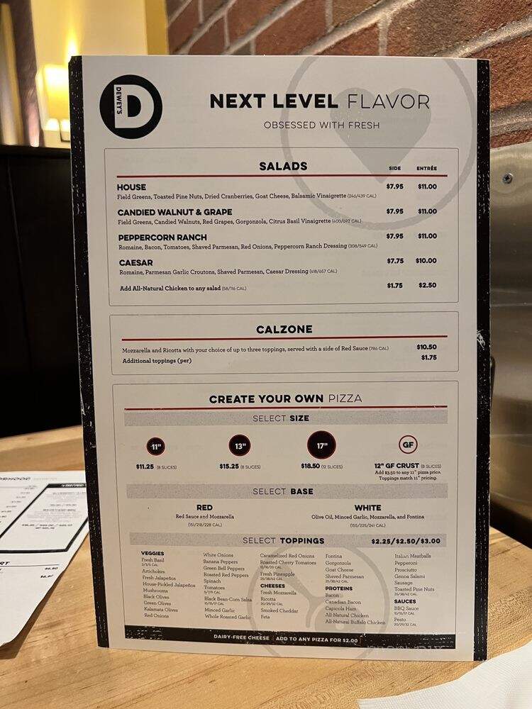 Dewey's Pizza - O'Fallon, IL menu_pic
