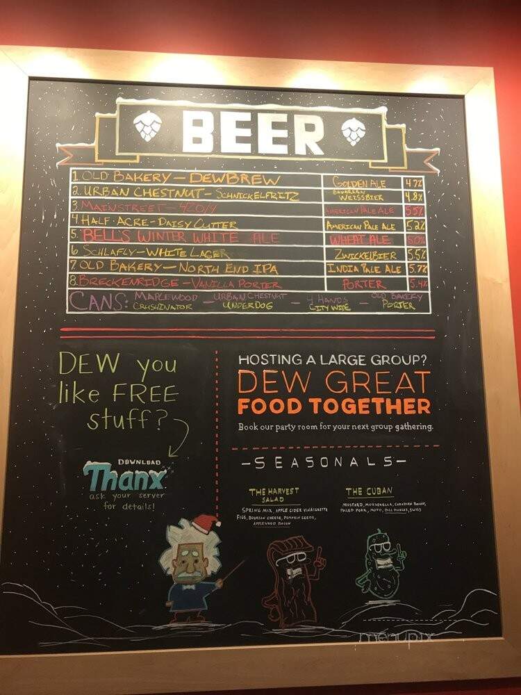 Dewey's Pizza - O'Fallon, IL menu_pic