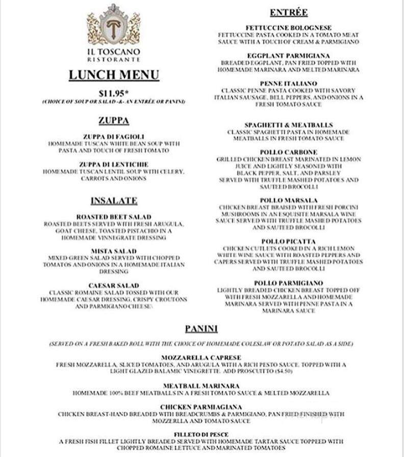 Il Toscano Ristorante Italiano Pembroke Pines - Pembroke Pines, FL