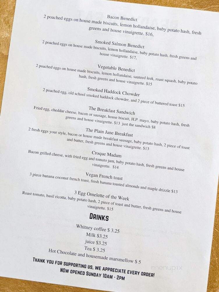 Boyce Farmers Market - Fredericton, NB menu_pic