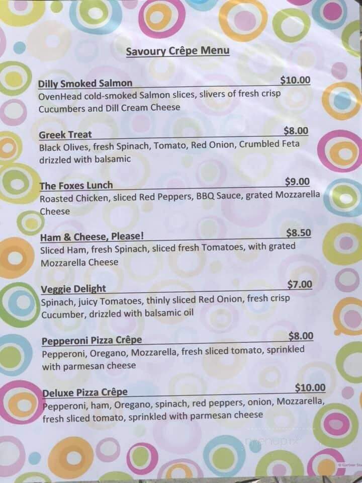 Boyce Farmers Market - Fredericton, NB menu_pic