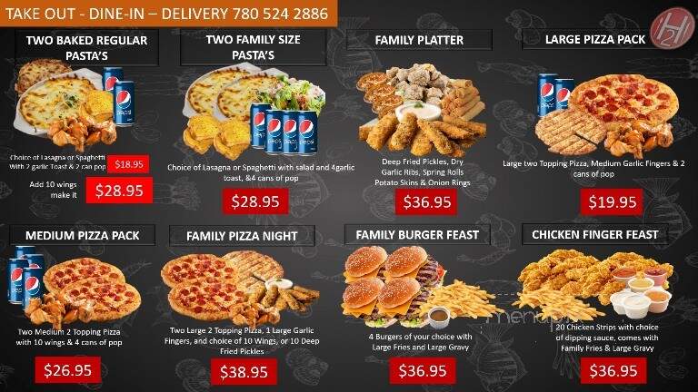 Horizon Steakhouse - ValleyView, AB menu_pic