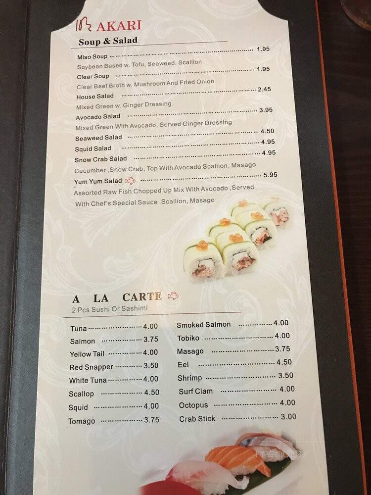 Ming's Akari Sushi & Hibachi - Laplace, LA