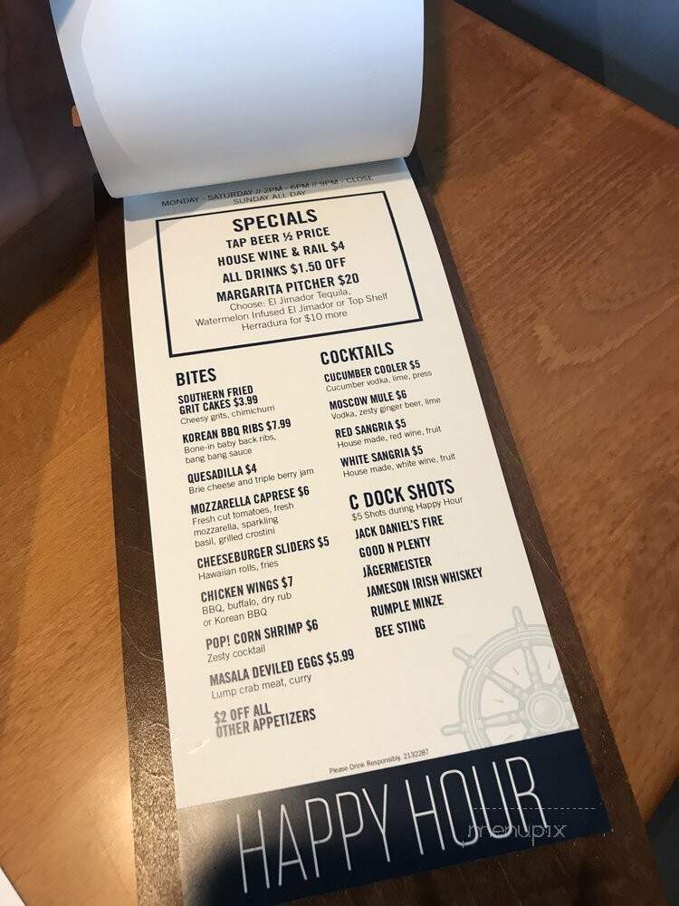 Mallards - Forest Lake, MN menu_pic
