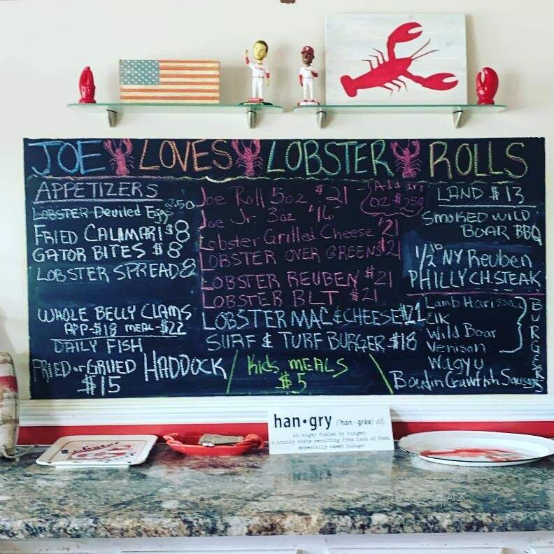 Joe Loves Lobster Rolls - Southport, NC menu_pic