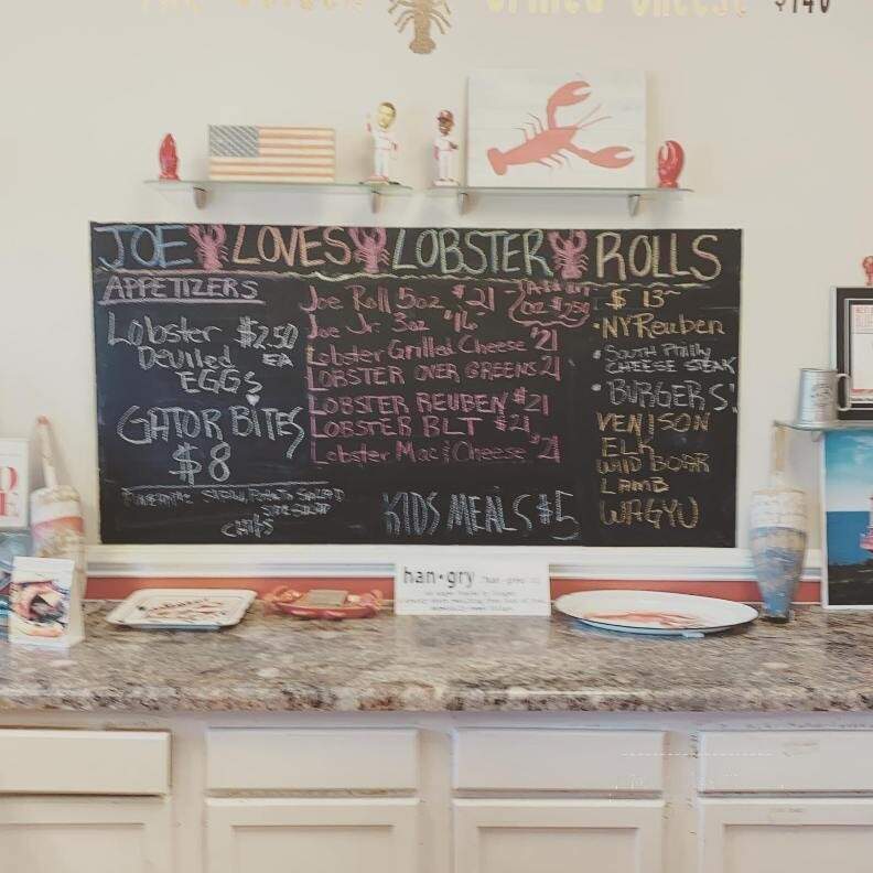 Joe Loves Lobster Rolls - Southport, NC menu_pic