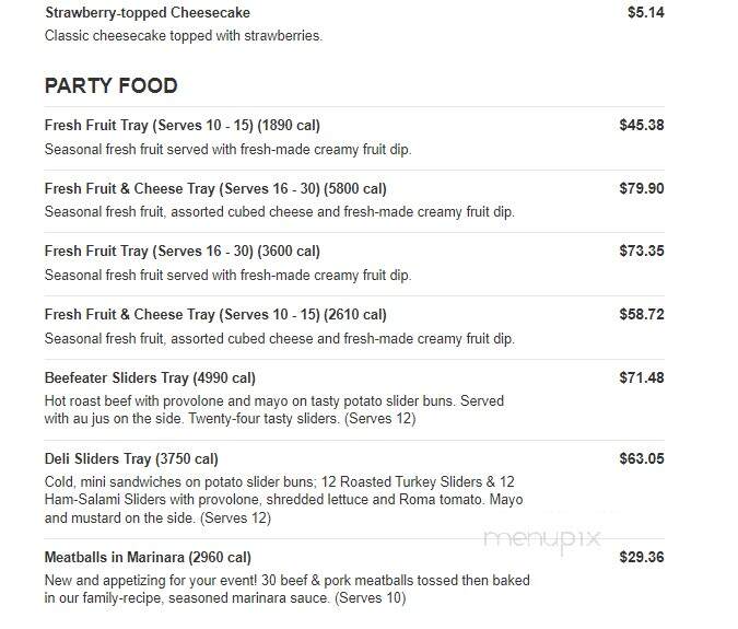 Jason's Deli - Grand Prairie, TX menu_pic