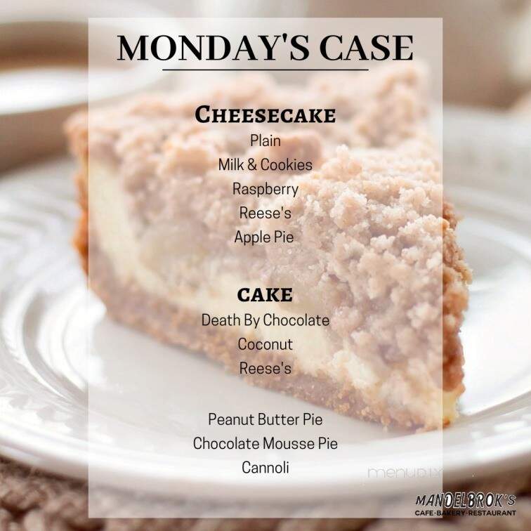 Mandelbroks - Meadville, PA menu_pic