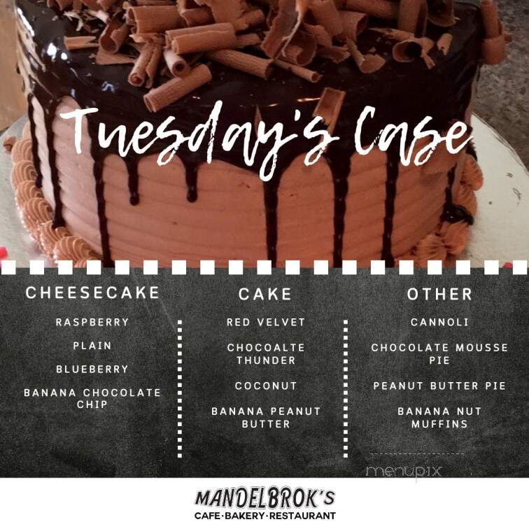 Mandelbroks - Meadville, PA menu_pic