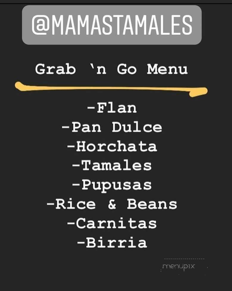 Dear Mama - Los Angeles, CA menu_pic