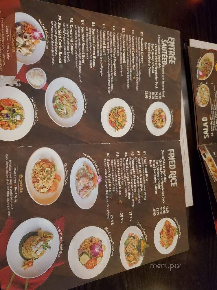 RaCha Thai Cuisine - Huntington, NY menu_pic