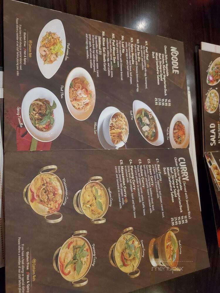 RaCha Thai Cuisine - Huntington, NY menu_pic