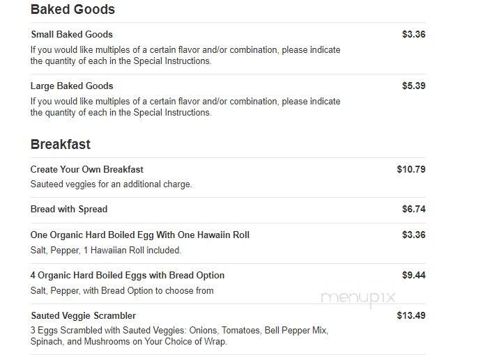 Wrap & Pour - West Palm Beach, FL menu_pic