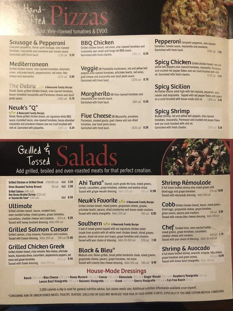 Newk's Eatery - Tahlequah, OK menu_pic