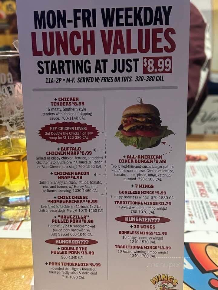 Wings Etc - Ashland, KY menu_pic