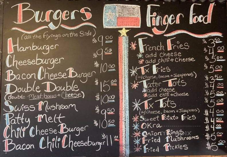 The Float In - New Braunfels, TX menu_pic