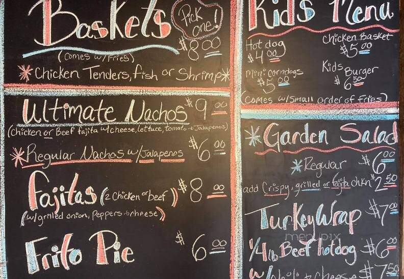 The Float In - New Braunfels, TX menu_pic