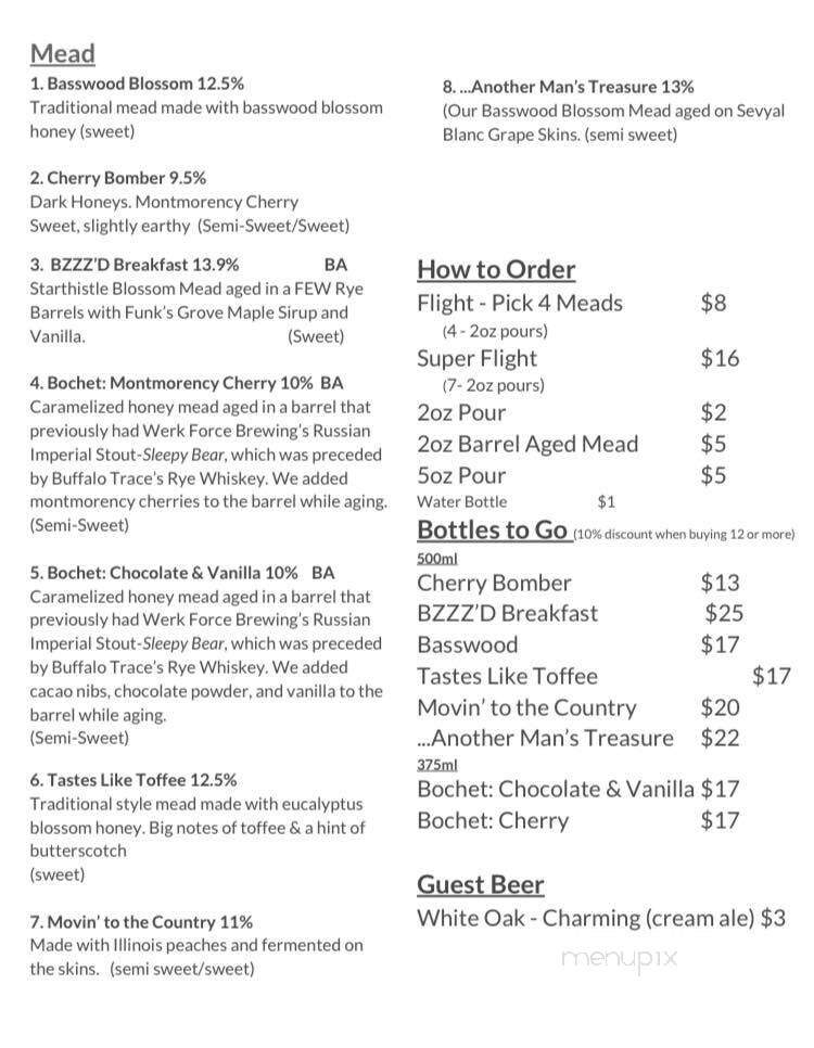 Unpossible Mead - Dwight, IL menu_pic