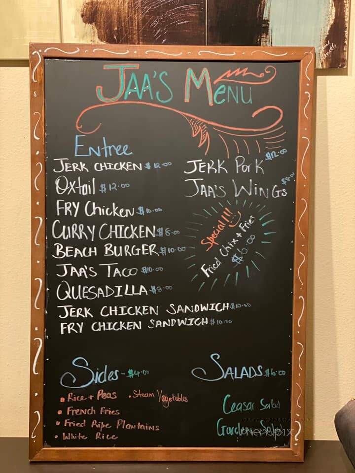 Jaa's Kitchen - Panama City Beach, FL menu_pic