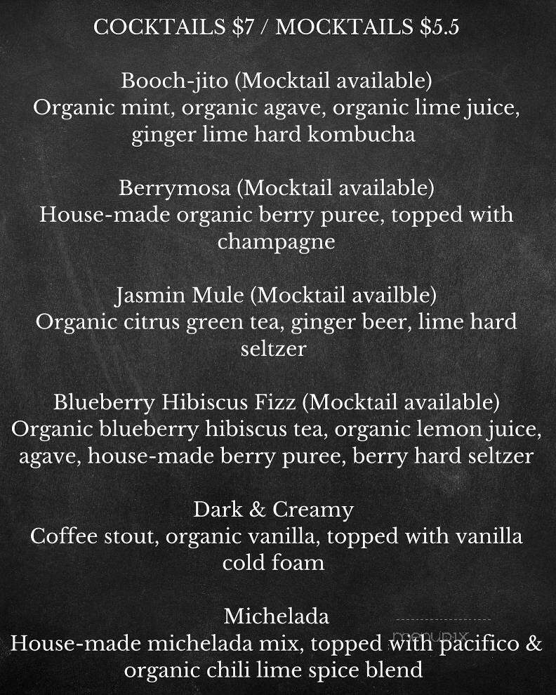 Aspire Coffee House - Las Vegas, NV menu_pic