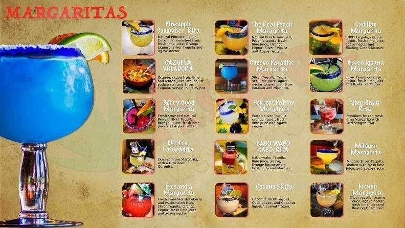 Agave Fresh Mex & Cantina - Port Orange, FL menu_pic