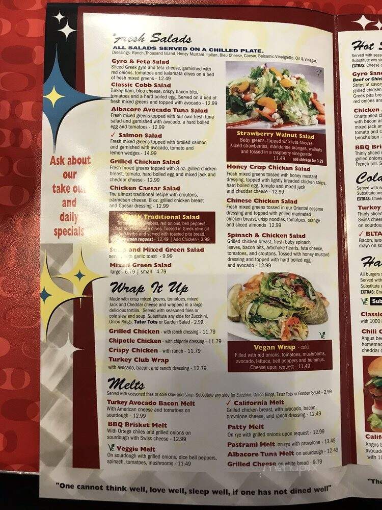 Mr D's - Placentia, CA menu_pic