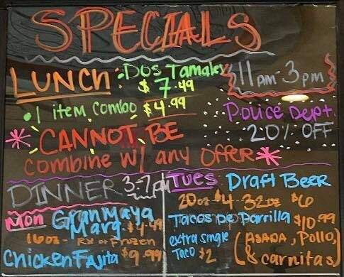 Gran Maya Mexican Grill - Virginia Beach, VA menu_pic