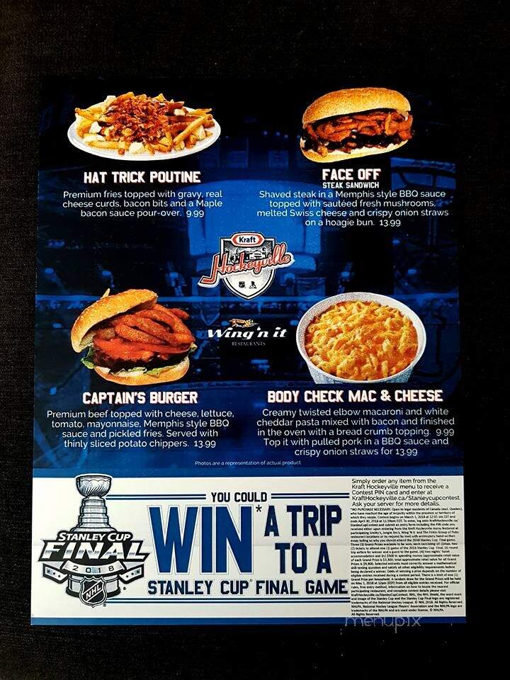 Wing 'n It Tantallon - Upper Tantallon, NS menu_pic