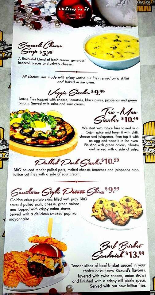 Wing 'n It Tantallon - Upper Tantallon, NS menu_pic