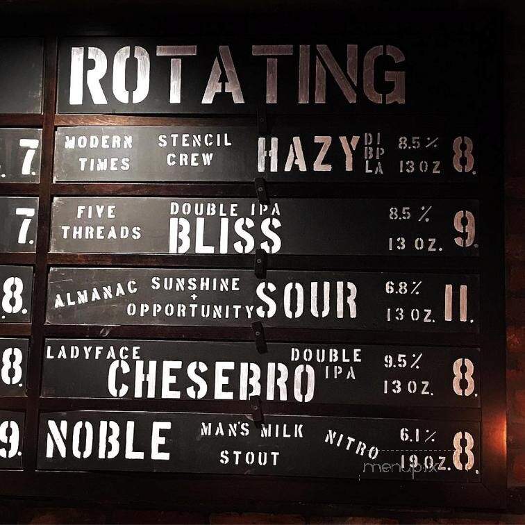Finneys Crafthouse - Porter Ranch, CA menu_pic