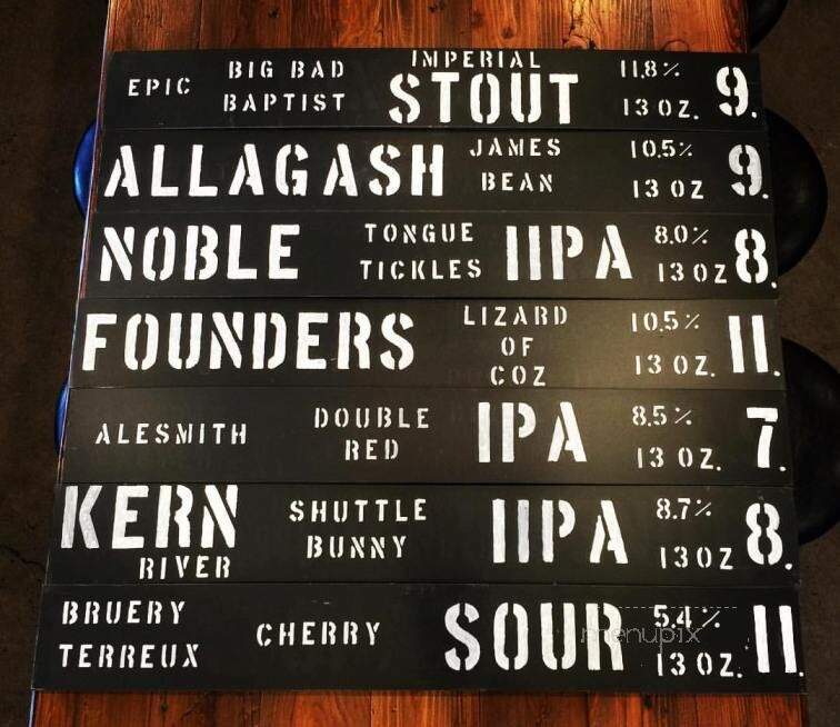 Finneys Crafthouse - Porter Ranch, CA menu_pic